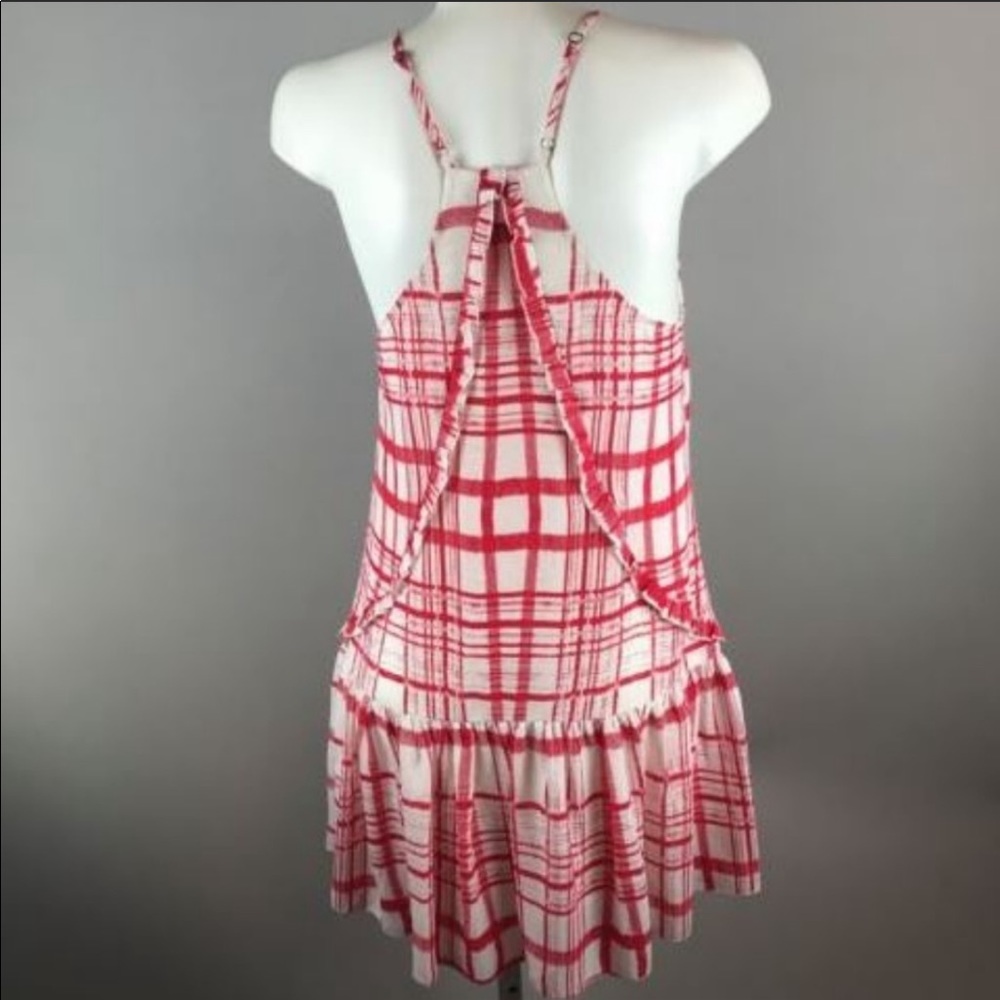 Avec Les Filles Grid Print Mini Dress - Picture 6 of 7